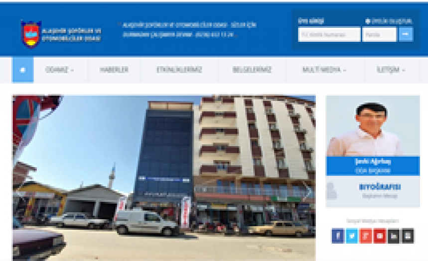 Alaşehir Şoförler Ve Otomobilciler Odası Resmi İnternet Sayfası Teslim Edildi